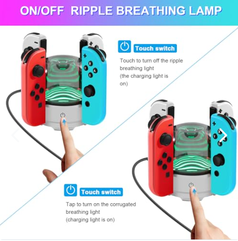 Base de Carga para Joy-Con Nintendo Switch